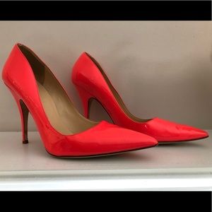 Kate Spade Hot Pink Patent Pumps